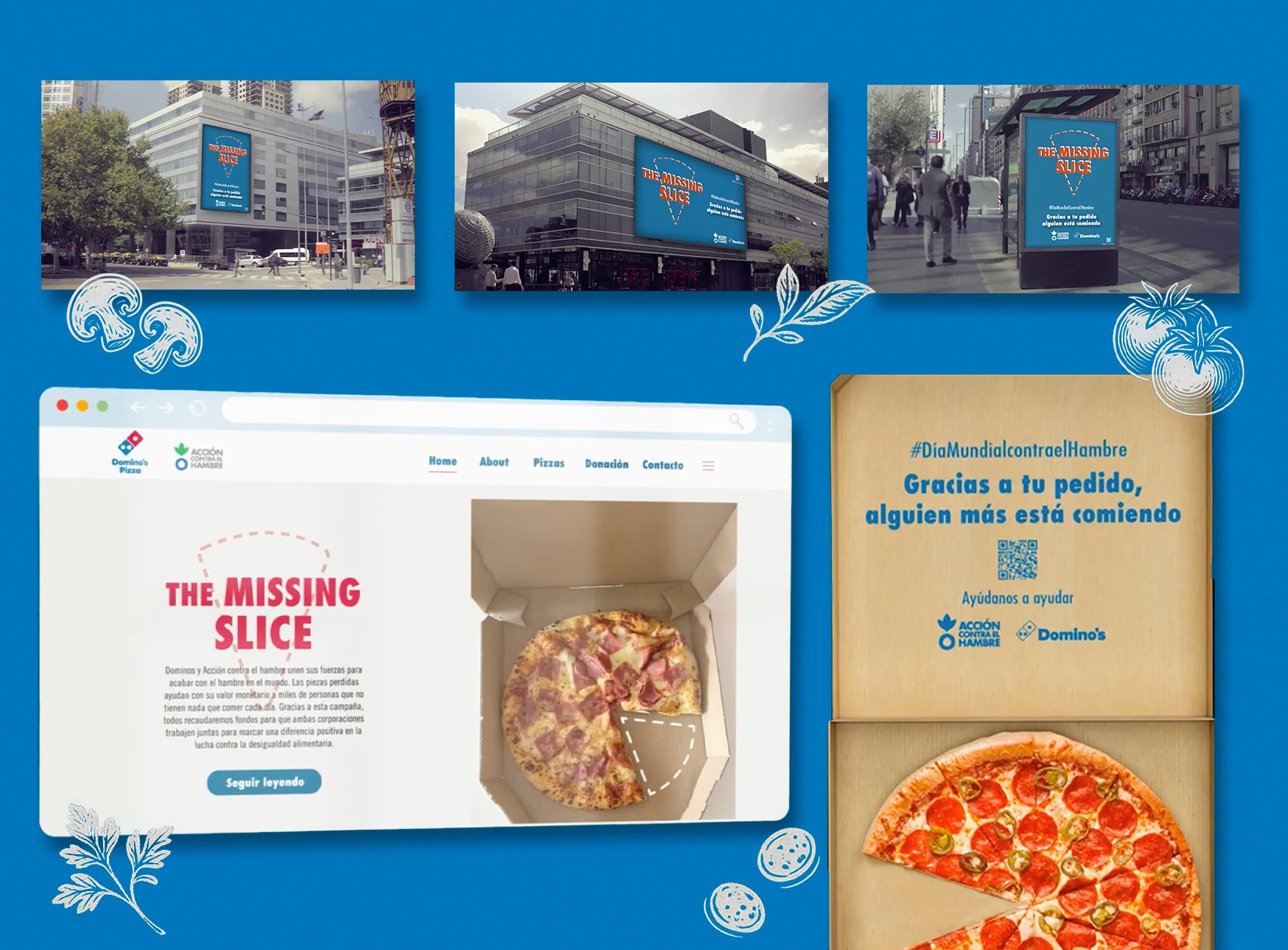 The Missing Slice | Domino's pizza — imagen original 02